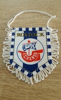 Wimpel Fanartikel Fussball Club  FC Hansa Rostock  DDR 10x8cm 