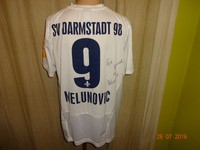 SV Darmstadt 98 Nike Auswärts Matchworn Trikot 2009/10 + Nr.9 Melunovic Gr.L