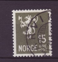 Norwegen Nr.  183  gest.  Freimarke  Löwe