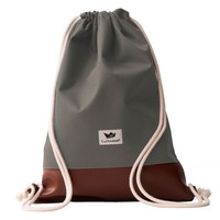 FREIBEUTLER Gymbag grey, Festival Rucksack, Turnbeutel, Festival Beutel, Hamburg