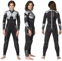 Waterproof W4 5 mm Damen Halbtrockener Tauchanzug NEU !!!