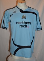 Trikot von Newcastle United, Größe L, Saison 2007/2008, von adidas  -SELTEN-