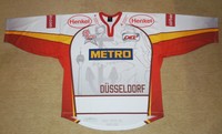 Düsseldorfer EG Trikot / DEG / Metro Stars - Courchaine #21 - wie NEU - DEL