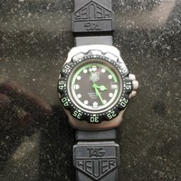 TAG Heuer Professional 200 m Quarz Grün Stahl Top