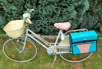 Damen Hollandrad 26 Zoll Nostalgie Shabby Vintage velo Schauff Summerwind Blau 