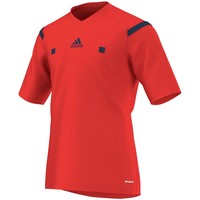 adidas Schiedsrichter Trikot neu Saison 14/15 rot/schwarz Gr. L