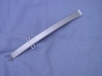 Plastik Schutzblech für Rennrad grau 28"  für hinten