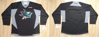 NHL Eishockey Premier Trikot/Jersey SAN JOSE SHARKS black Practice