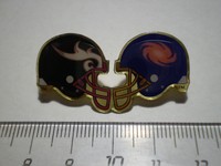 Pin Anstecknadel Football Düsseldorf Rhein Fire vs. Frankfurt Galaxy NFL WLAF