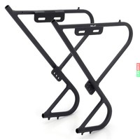 XLC Lowrider Gepäckträger LR-F02 matt schwarz Fahrrad / Porter