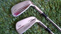 Titleist  MB  710  Eisen 6  und 8 sowie Mizuno 52 Grad Wege und Maxfli Holz 3 + 
