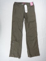 00620 Damen Hose Stoff QS by S.Oliver Mona W34 in cm L36 khaki 0074
