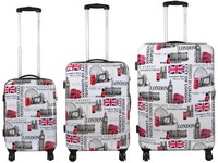 Koffer London 1 Stadt Foto Reisekoffer Trolley Hartschale Case Bowatex