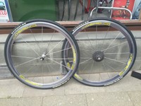 vintage rennrad laufradsatz Mavic Cosmic Hochflansch high flange silber silver