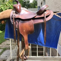 Toller Westernsattel Bavarian Saddlery für Kenner 16' FQ