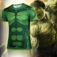      Marvel-Shirt-Herren Sport T-Shirts Superhelden