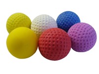 6 Minigolfbälle! 5 genoppte Bälle 1 glatter Ball HN190
