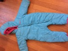 Arctix Infant One Piece Snow Suit, Turquoise and Pink, Infant 12-18 Months 