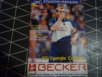 Stadionheft KSC - Energie Cottbus , 1999/2000