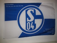 SCHALKE  FAHNE S04 FLAGGE  NEU  FC SCHALKE 04 FAHNE HISSFAHNE