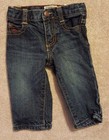 OSHKOSH 6 MONTH BLUE JEAN ADJUSTABLE WAIST JEANS ADORABLE!