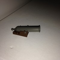 LEGO Piraten Soldat Ritter Kanone Geschütz grau/braun Burg 