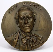 Bronze Medal / JosÃ© Malhoa Portuguese painter / biography on the back by Antunes
