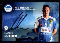 Daniel Luther ThSV Eisenach 2014-15 Original Signiert Handball + A 122964