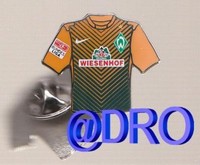 PIN + SV Werder Bremen + Trikot EVENT + 2012/2013 + Wiesenhof Werbung + NEU + 
