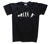 Standard Edition Abfahrtslauf II Ski Skier Downhill Evo KINDER T-Shirt 104-164