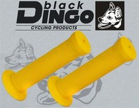 1 Paar Black Dingo BMX Fahrrad Griffe 130mm Lenkergriffe Set Griff Gelb Dirt