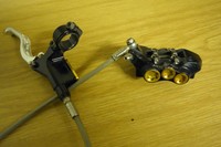 Hope Mono 6ti Vorderradbremse Kult Retro Downhill 6-Kolben Stahlflexleitung