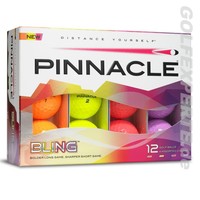 PINNACLE GOLF 36 STK. / 3 DTZ. GOLFBÄLLE BÄLLE BLING BUNT GEMISCHTE PACKUNG