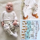 Toddler Infant Baby Boys Girl Animal Harem Pants Trousers Leggings Bottoms 0-4t