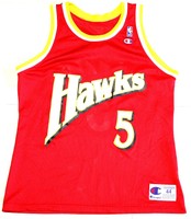 NEUW 1994 Danny Manning Atlanta Hawks Gr L SZ 44 NBA Trikot Basketball Jersey