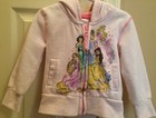Disney Store Toddler Girl 2t Princess Pink Sweatshirt Hood Jacket Outerwear