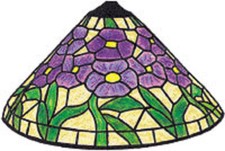 Worden 20" Floral Cone Pattern for Molded Lamp Sc202