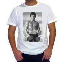 Sylvester Stallone Rocky: Herren T-shirt