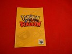 Pokemon Stadium 1 Nintendo 64 N64 Instruction Manual Booklet ONLY