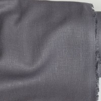 anthrazit dunkel grau LEINEN Stoff Kleid MITTELALTER Dekostoff Vorhang Meterware