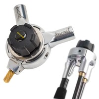 Anaconda T-Bone Metall-V-Block Karpfenkescher Kescher Klappbarer Keschkopf NEU