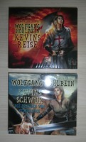 2 x HÖRBÜCHER WOLFGANG HOHLBEIN: KEVINS REISE / KEVINS SCHWUR - DIE DRUIDEN...