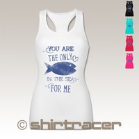 BL8770 Damen Frauen Tank Top Racerback - Statement Shirts - Your are the only