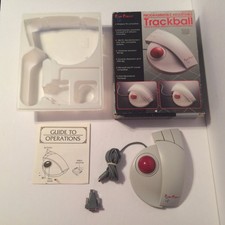 Vintage Point Perfect Trackball Mouse w/ Orig. Box & Manual Programmable