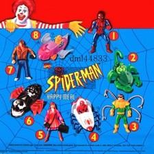 spiderman 3 mcdonalds toys