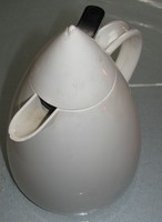 Isolierkanne Thermoskanne weiß 1 Liter 