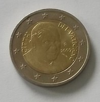 2 Euro Vatikan 2009 Kursmünze UNC mit Prägefehler