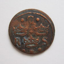 1635 - 1/4 Ore Sweden Coin (Km#152.2)