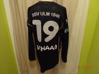 SSV Ulm 1846 uhlsport Langarm Matchworn Trikot 10/11 "SWU" + Nr.19 Schaab Gr.XL 