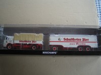 Minichamps-1:43--LKW-Büssing LU 11/16-Schultheiss-Bier-499073922-OVP